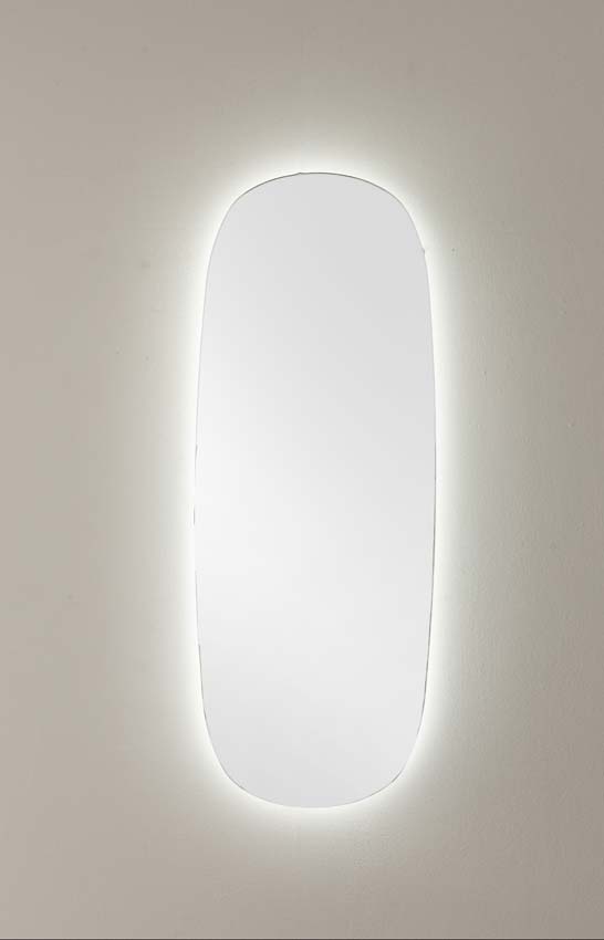 Miroir Fendi LED 380 x 1000 mm anti-condensation Miroir Fendi LED 380 x 1000 mm anti-condensation