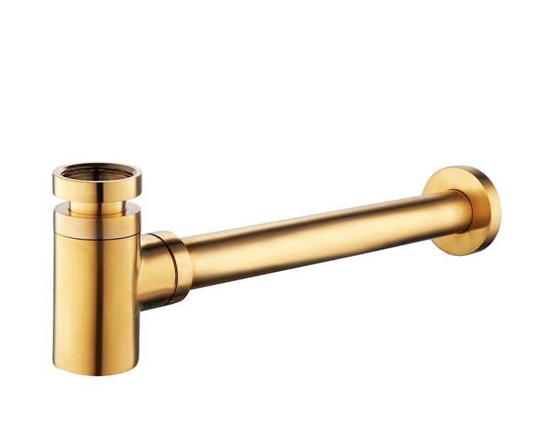 Lave-mains Kyla céramique blanc/or 9x36x18cm set complet