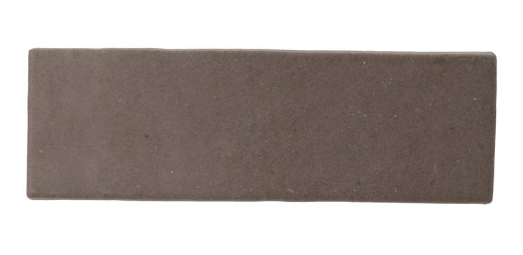 Wandtegel Morris mat bruin 5x15cm