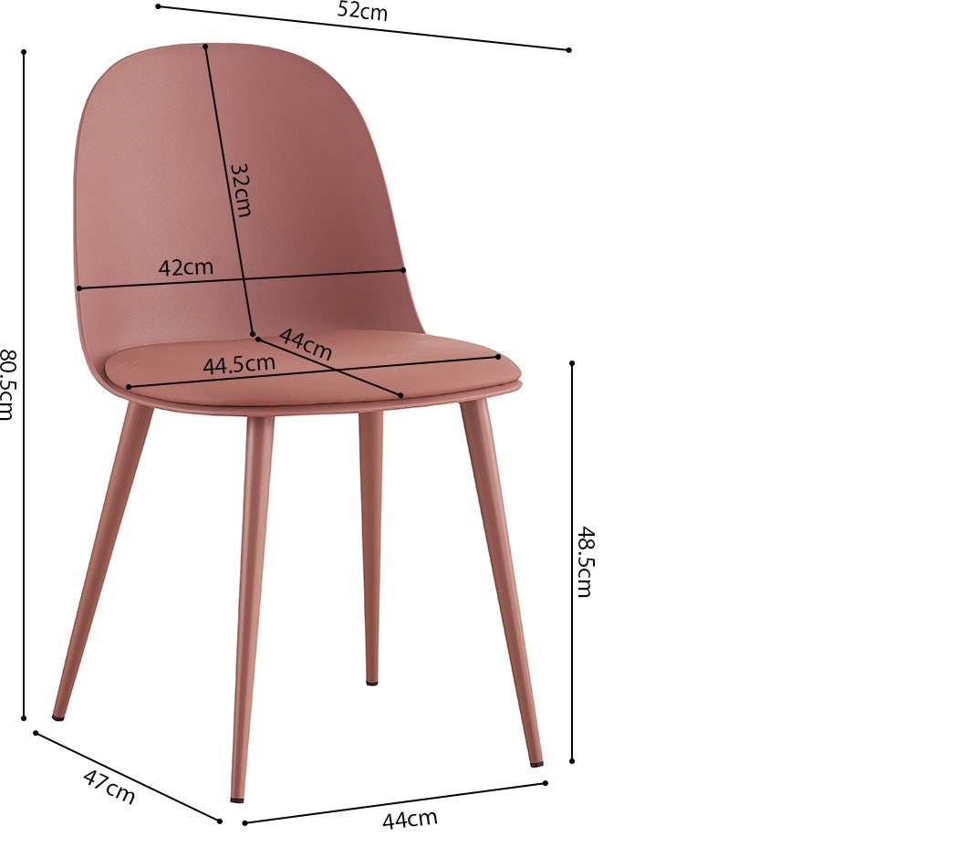 Stoel Renilde terracotta