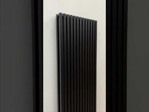 Radiator Devon 180 x 58,5 cm dubbel mat zwart 2678 watt