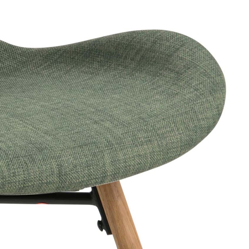 Stoel Belinda groen 47x47x82cm Stoel Belinda groen 47x47x82cm