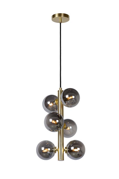 Lucide TYCHO - Hanglamp - Ø 25,5 cm - G9 - Mat Goud