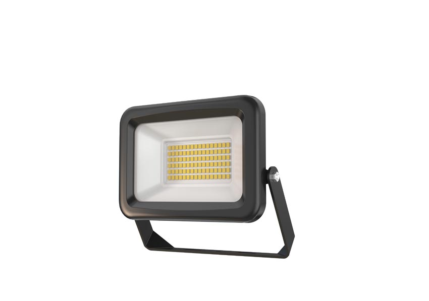 Projecteur - Noir - LED - 1x30W - 4000K - 3900lm - IP65