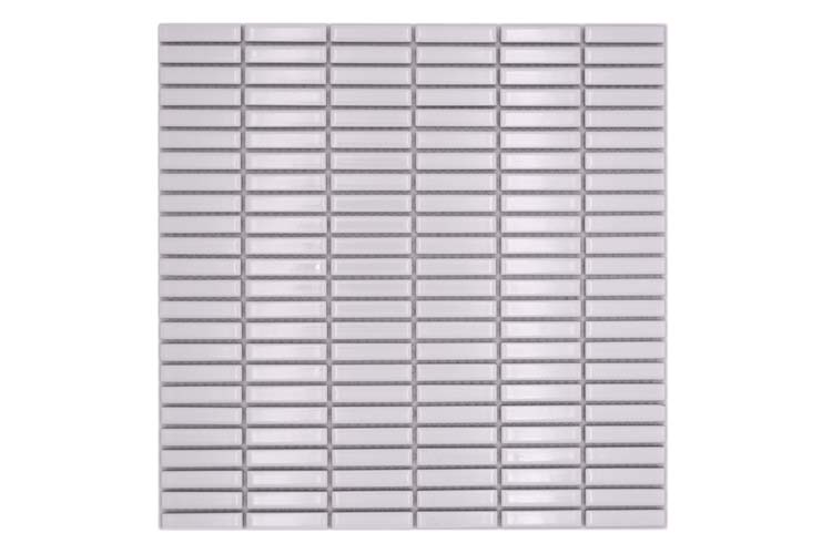 Mozaïek Finger wit glanzend 30x30cm