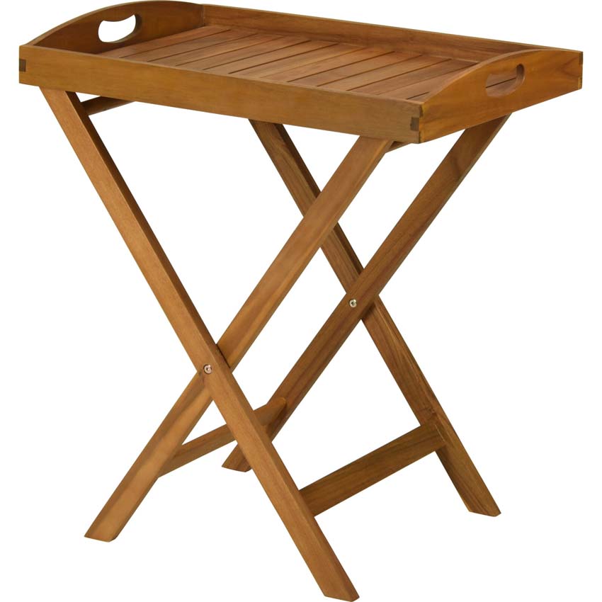 Table Acadia avec plateau 60x42x65cm pliable