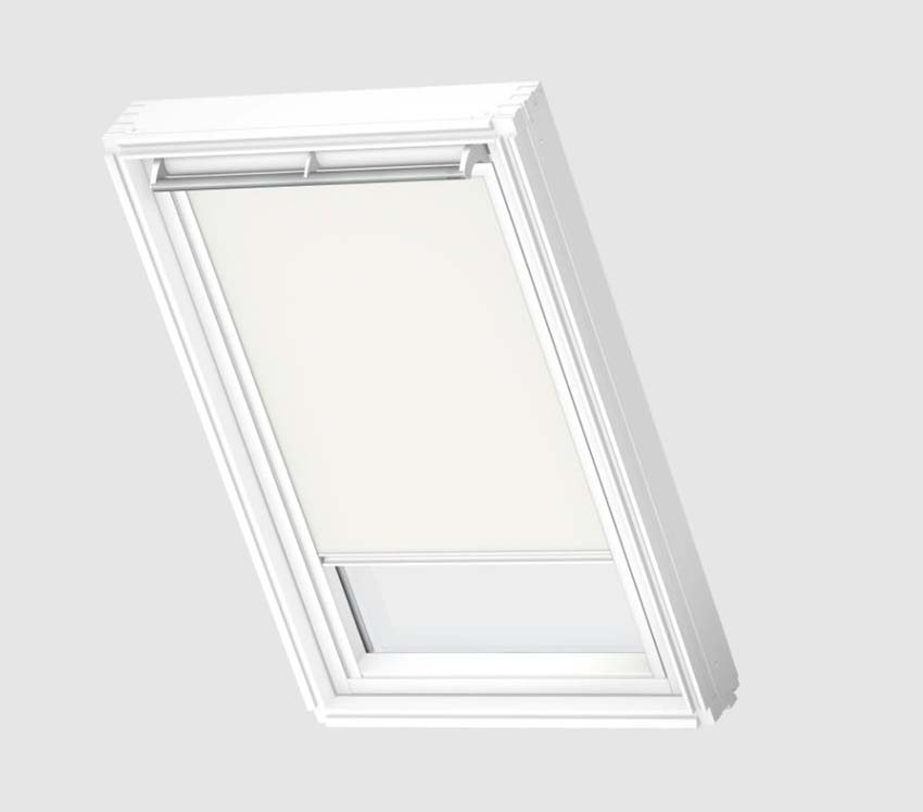 Store enrouleur Velux occultant à commande manuelle blanc PK25 1025SWL