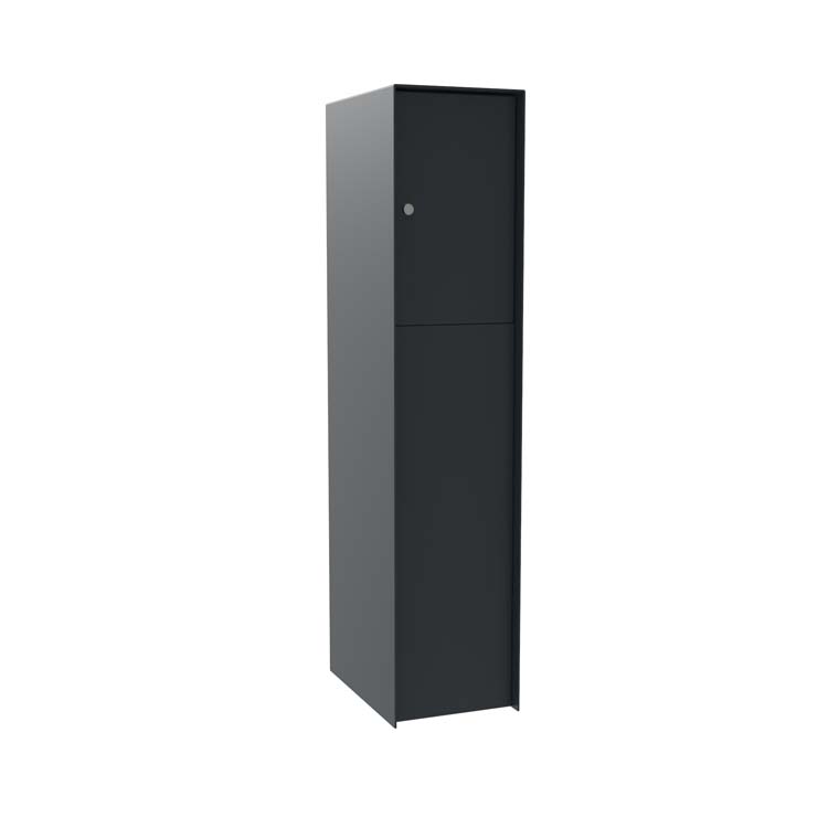 Pakketbrievenbus Fenix esafe front antraciet