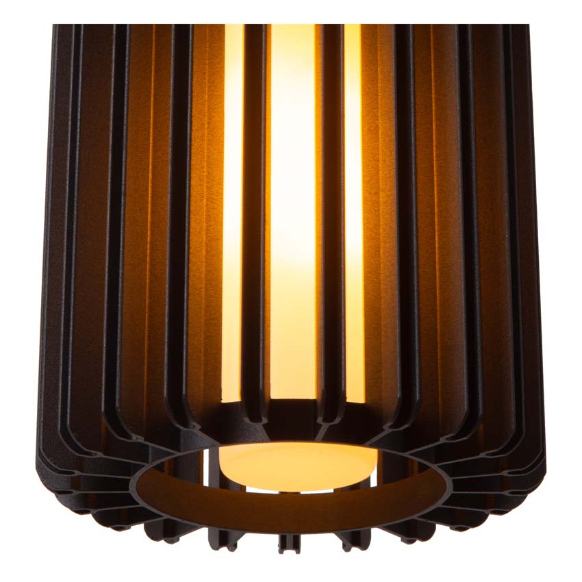 LAMBRES - Hanglamp - Ø 15 cm - 1xE27 - Zwart