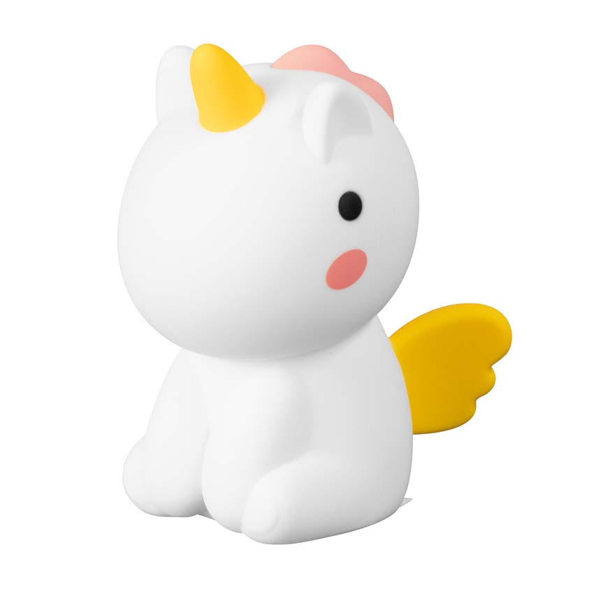 Tafellamp Eenhoorn - Wit - 10,5x8x14cm - Dimbaar - LED - 1x0,6W