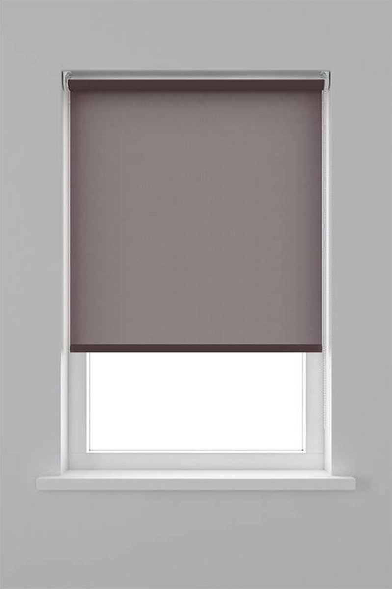 Store enrouleur translucide 210x190cm marron