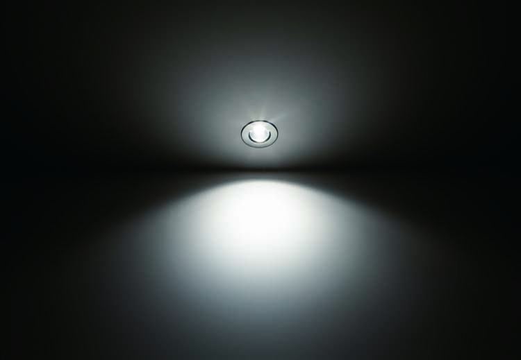 Spot encastrable 5,5W 2700K Nickel