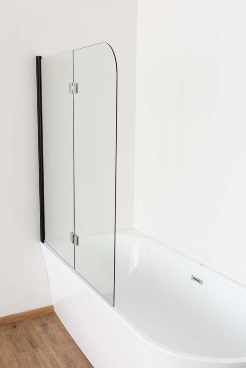 Baignoire d'angle Bottega blanc brillant gauche 180x80cm