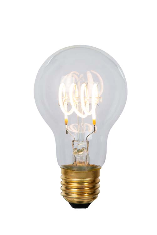 Filament lamp - transparant - Ø6cm - E27 - 5W - 2700K