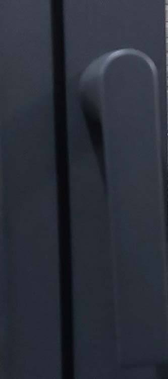 Châssis oscillo-battante 1-VAN ALU Luxio anthracite L900xH1000mm G