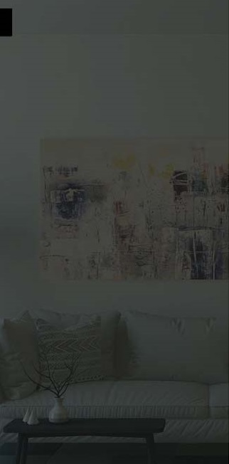 Enkele glazen binnendeur Sky Black zwart glas op maat - scharnieren zwart