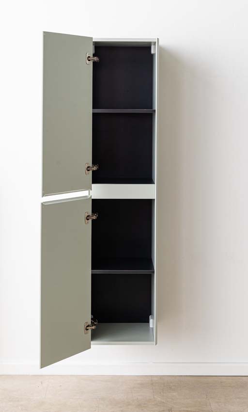 Armoire colonne Austin menthe suspendue 170x40x35cm