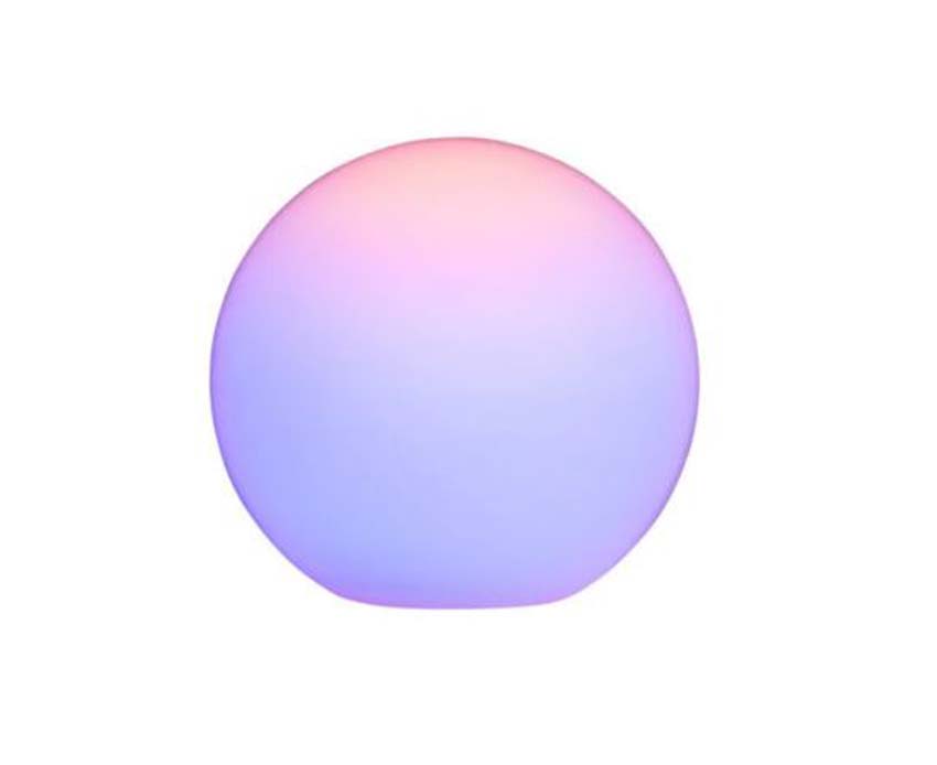 Lucide Essential Pino - Lampe de table rechargeable Intérieur/Extérieur - Batterie/Pile - LED dimmable - CCT - 1x1,5W 2700K/6500K - IP65 - RGB - Blanc