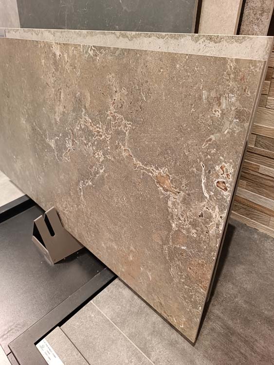 Carrelage de sol et mural Montecarlo brun 60x120cm