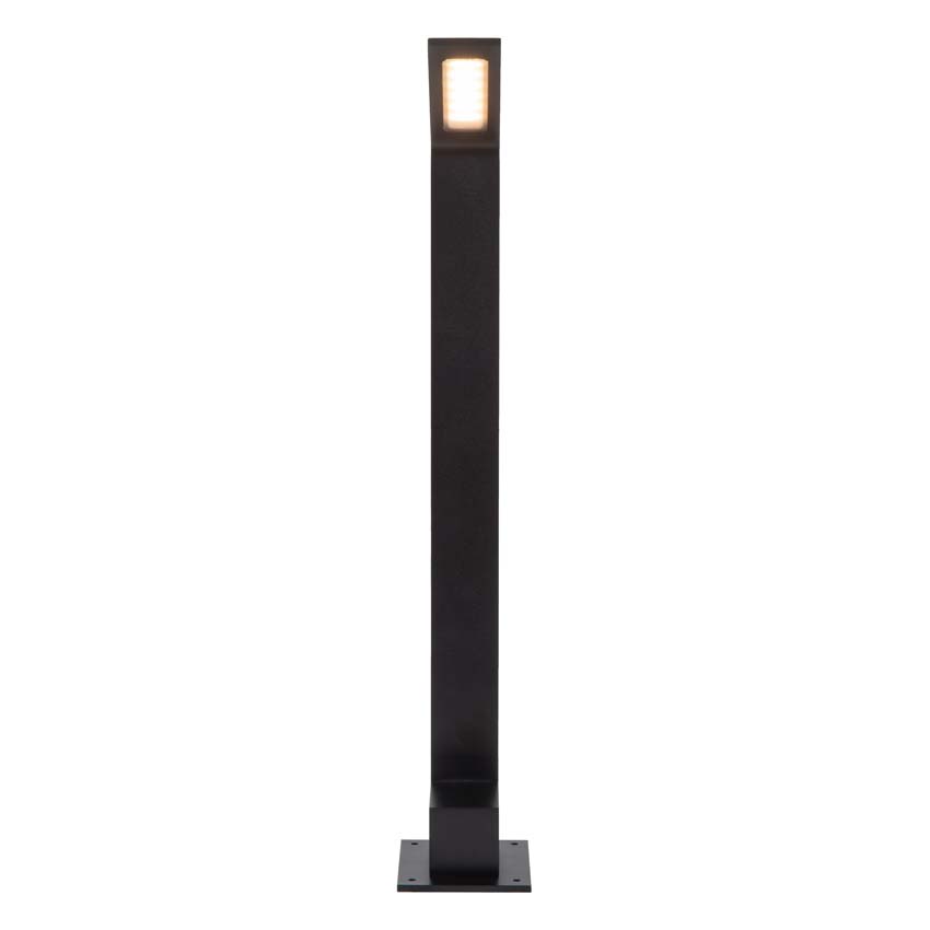 Lucide LAWFORD - Borne extérieur - Hauteur 60cm 6W 3000K - IP54 - Noir