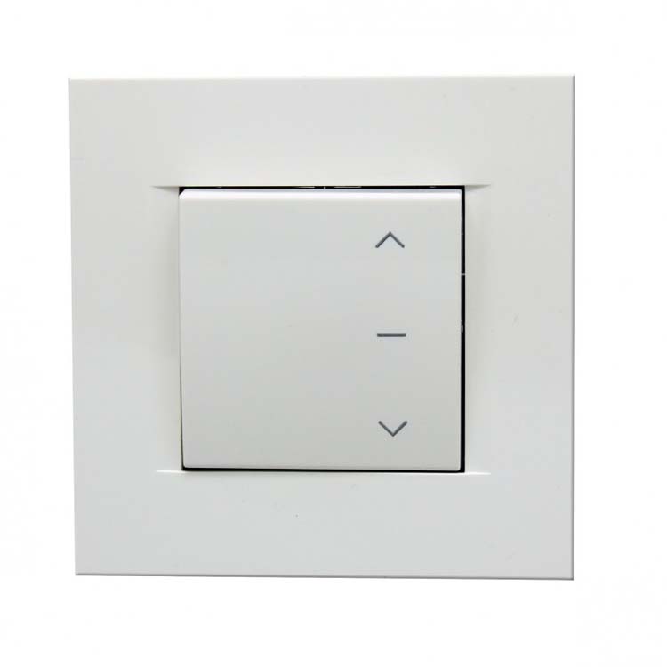 Volet roulant Flore blanc aluminium électrique L 1450 x H 1700 mm raccourcissable