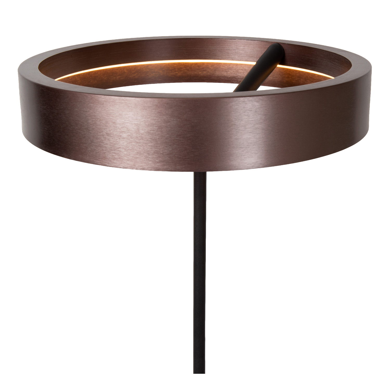 Vloerlamp - Ø40cm - LED - CCT - 1X24W 2200K/3000K - Koffie