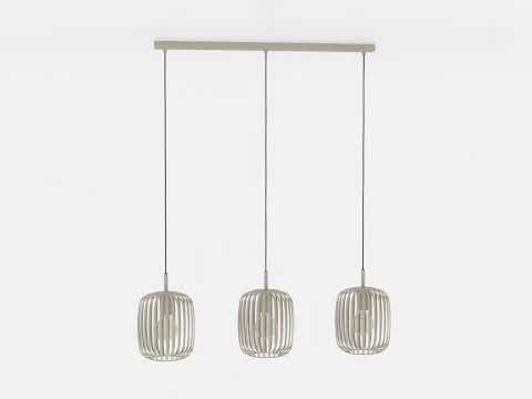 Hanglamp Roma 3xE27 zandkleur/beige Hanglamp Roma 3xE27 zandkleur/beige