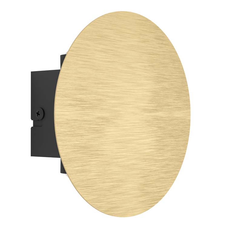 Wandlamp - goud - Ø15,5cm - LED - 1x4W - 3000K