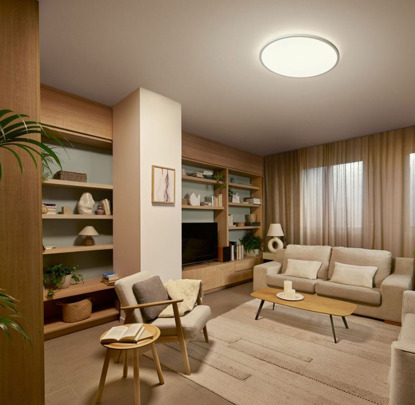 Plafonnier - blanc - Ø54,1cm - dimmable - LED - 1x32W - 2200/6500K
