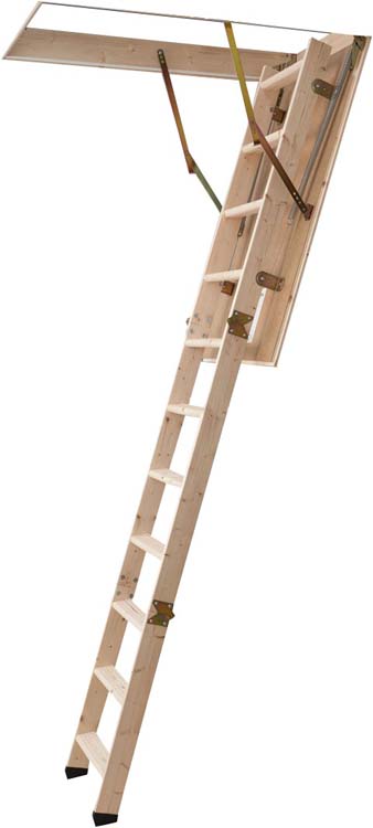 Escalier escamontable Arbon en pin 120x60cm