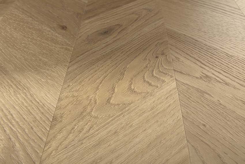 Sol vinyle Floorify Toblerone 4,5mm twist chêne brun 152,4x12,3cm