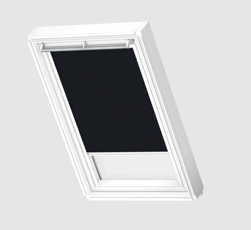 Store enrouleur Velux occultant à commande manuelle noir SK08 3009SWL