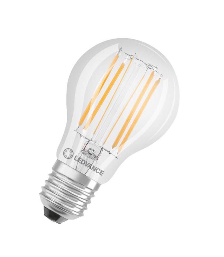 Lampe LED Osram - E27 - Blanche - Ø6x10,5cm - 1x7,5W - 1055lm - 2700K - 1 pièce