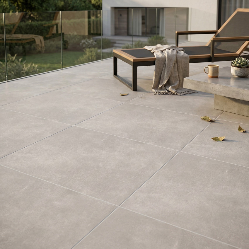 Terrastegel Lynx lichtgrijs 60x60x2cm