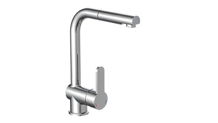 Robinet de cuisine Levi chrome