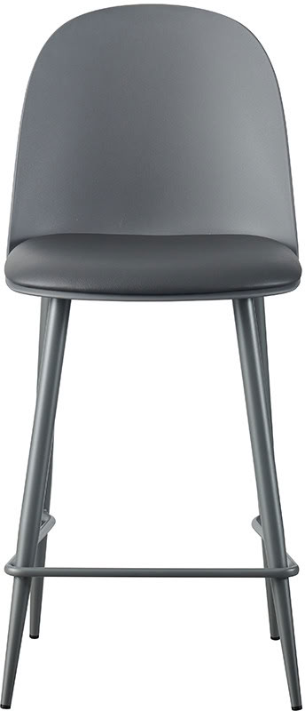 Chaise de bar Renilde grise