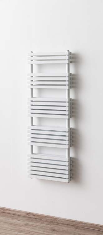 Handdoekradiator Dania dubbel 141x50cm wit 1391Watt