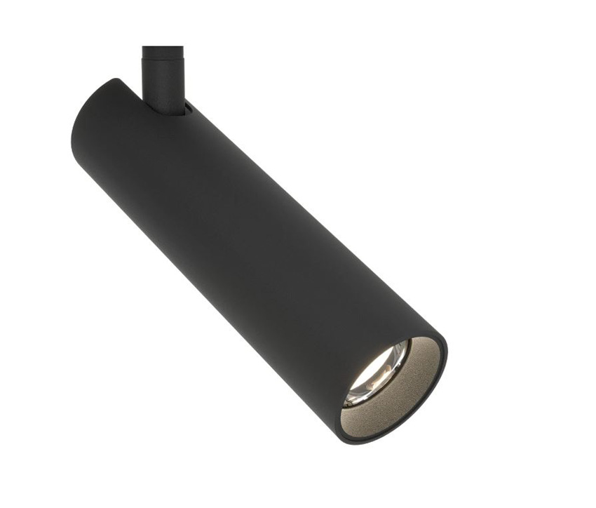 Spot en saillie - noir - 30x5x16cm - LED - 2x5,2W - 2700/4000/6500K
