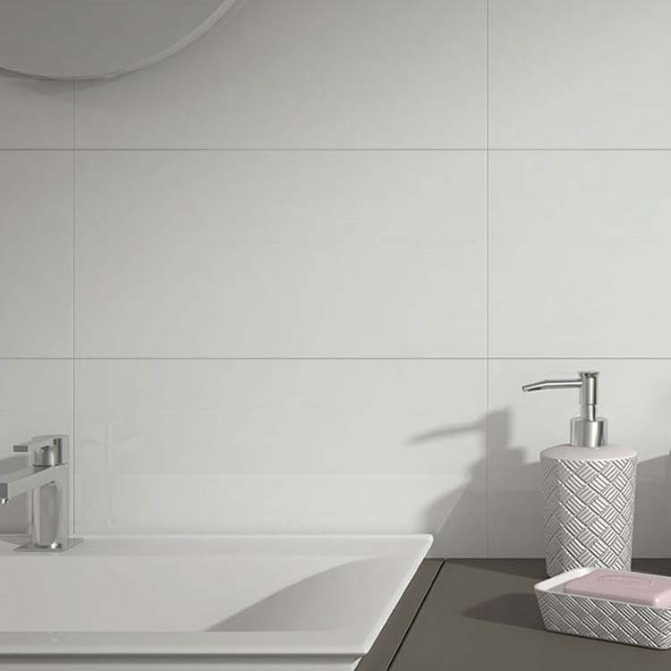 Wandtegel Romy mat wit 30x60cm