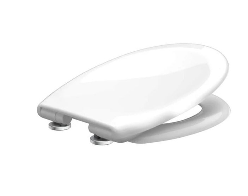 Siège de WC softclose blanc brillant