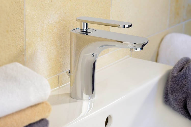 Wastafelkraan Orry chroom