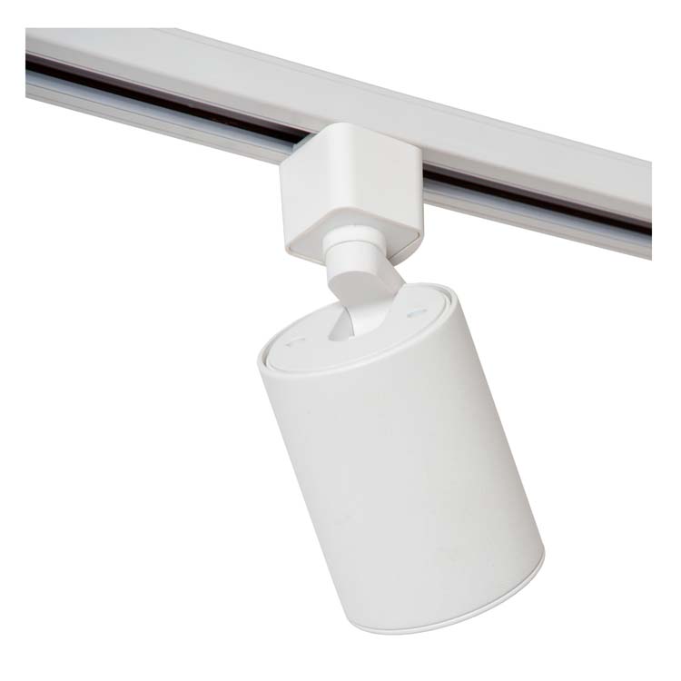 Spot sur rail Avignon - système de rail 1-phase / éclairage sur rail - 1xGU10 - blanc (Extension)