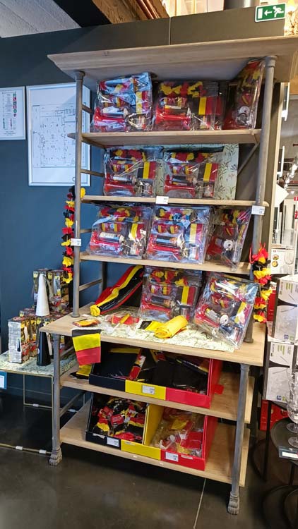 CM 2026 Set de support tricolore belge titre mondial