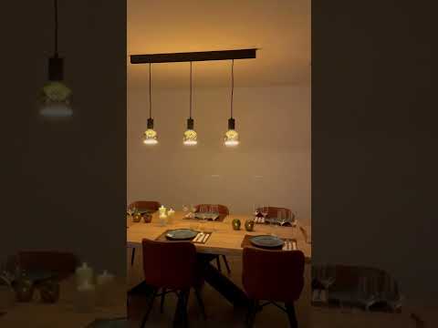 Railverlichting design Béa zwart set 1,2m 3 pendels Smokey Grey E27 3x6W