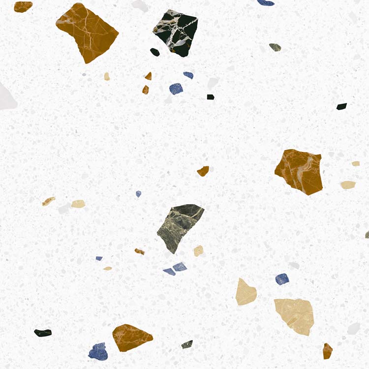 Vloer- en wandtegel Bellini terrazzo 60x60cm