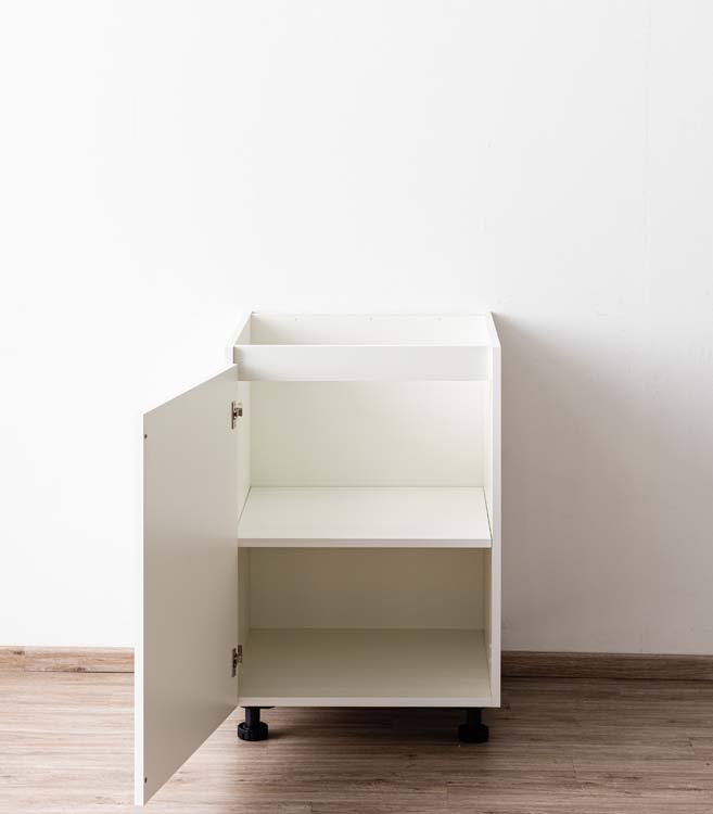 Armoire de cuisine Plenti meuble bas, blanc, 60x78cm