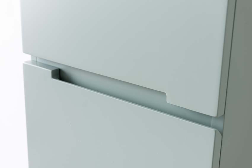 Armoire colonne Truman gris-vert suspendue 170x40x35cm