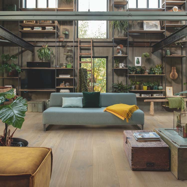 Staal Quick-Step parket massimo Madeliefwit Eik Extra Mat