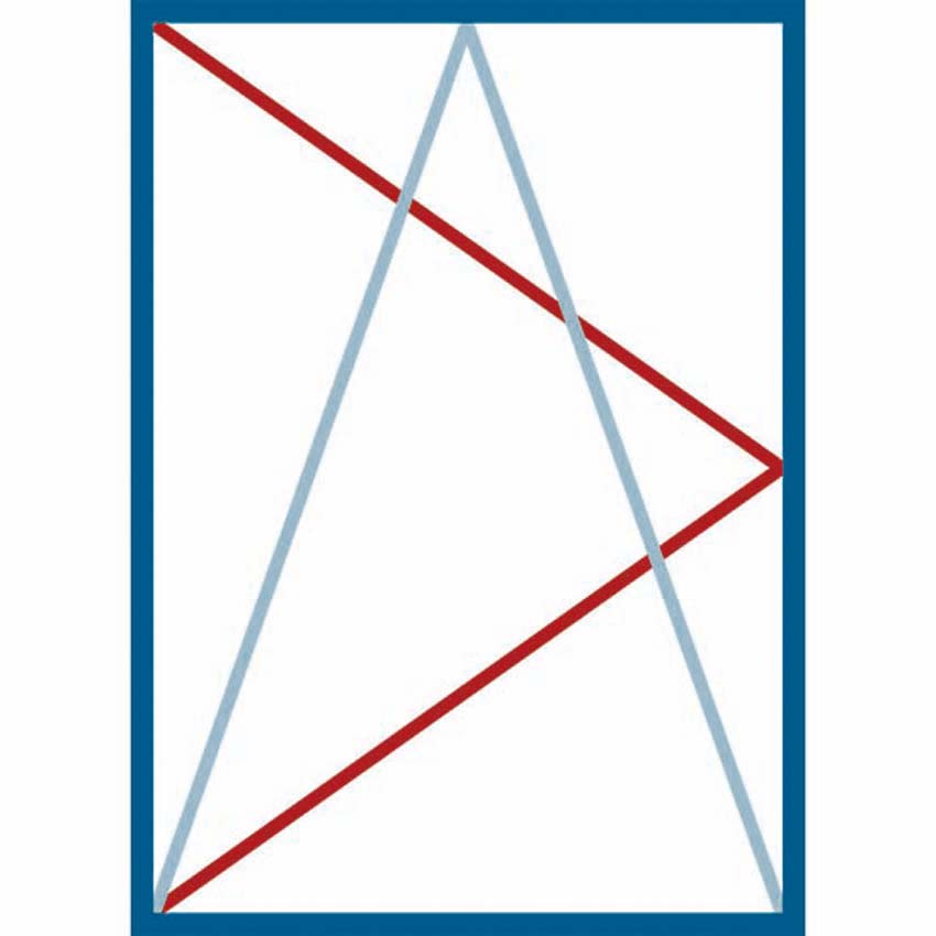 Châssis oscillo-battant pvc Deceuninck Elegant Infinity noir/blanc G Châssis oscillo-battant pvc Deceuninck Elegant Infinity noir/blanc G