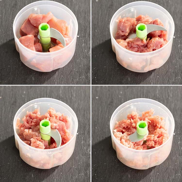 Minisnijder oplaadbaar en draagbaar 250 ml